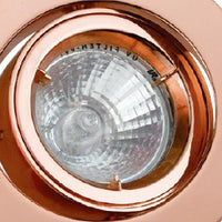 3.75 Inch 12V Round Ceiling Light with Metal, Antique Copper - BM272353