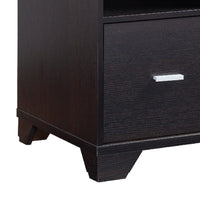 31 Inch File Cabinet Printer Stand Table with 2 Drawers, Dark Brown - BM273003