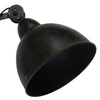 18 Inch Wall Mounted Lamp, Extendable Accordion Arm, Iron, Antique Black - BM285137