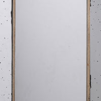 Filo 24 Inch Wall Mirror, Raised Tray Edges, Mirrored Rectangular Frame - BM286132
