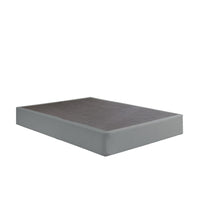 Dio 9 Inch Full Size Mattress Foundation Base, Polyester, Metal Frame - BM286444