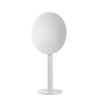 Keli 43 Inch Outdoor Bar Table, White Aluminum Frame, Foldable Design - BM287742