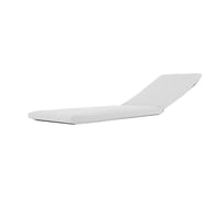 Edie 76 Inch Outdoor Lounger Cushion, White - BM287747