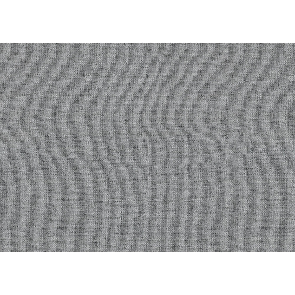 Engi 81 Inch Accent Sofa, Smooth Gray Polyester, Attached Back Cushion - BM301037