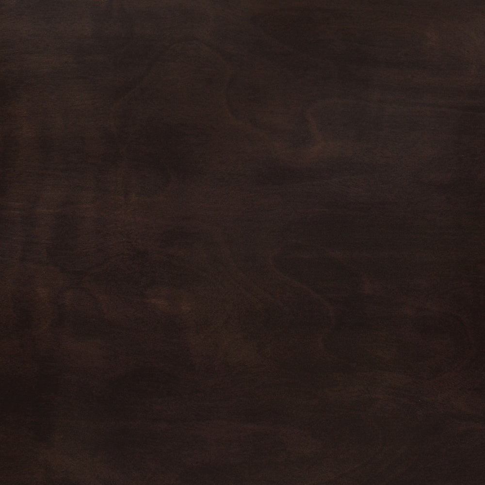 59 Inch Rectangular Dining Table, Tapered Legs, Dark Cappuccino Brown Wood - BM302437