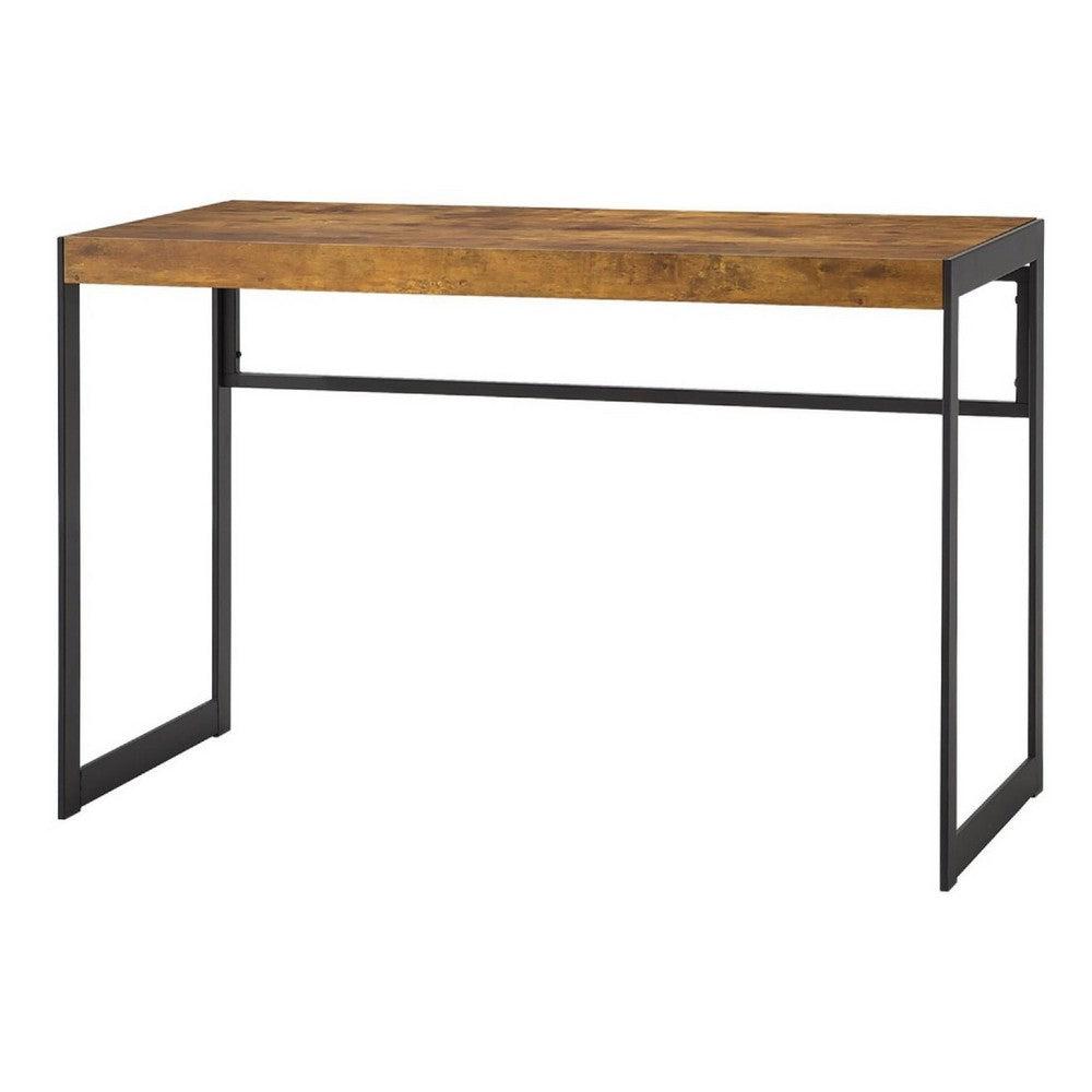 BM172225 Computer Writing Desk, Antique Brown