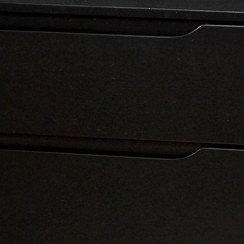 Lennart Mid-Century Modern Nightstand, Black - BM123112