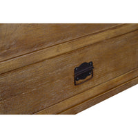Rustic Single Drawer Mango Wood Coffee Table with Lift Top Storage & Compartments, Brown - UPT-215750