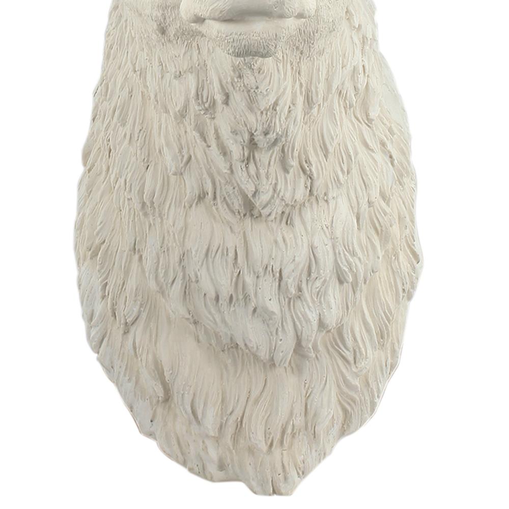 Magnesia Deer Head Wall Accent, White - BM180980