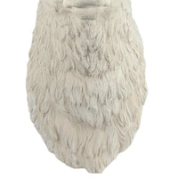 Magnesia Deer Head Wall Accent, White - BM180980