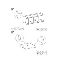 Deavan 35 Inch Multipurpose Bathroom Linen Organizer, 2 Drawers, White - BM277129