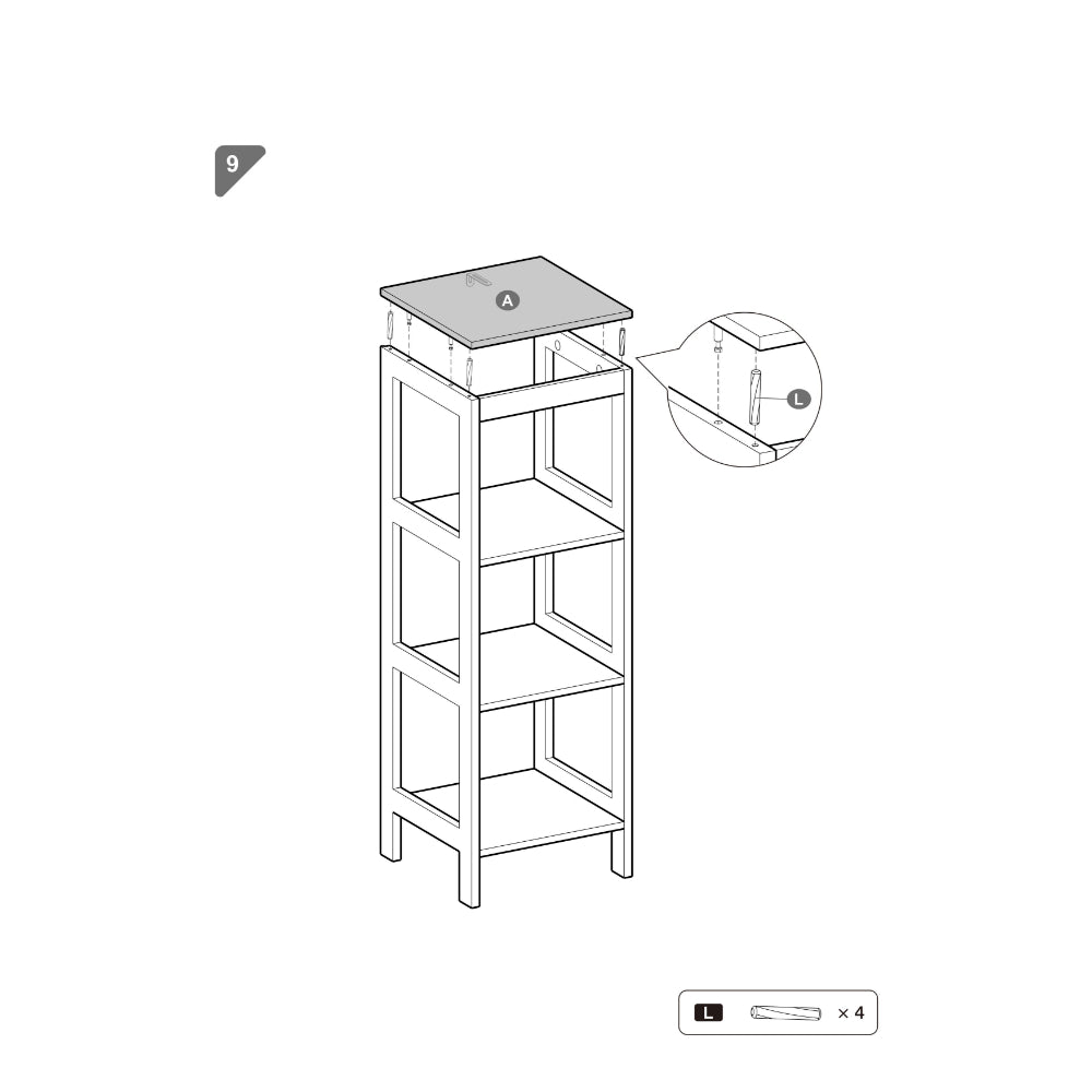 Deavan 35 Inch Multipurpose Bathroom Linen Organizer, 2 Drawers, White - BM277129