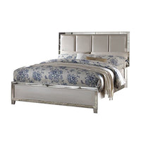 Contemporary Style Elegant Queen Size Bed With Padded Headboard, Gold - AMF-24830Q