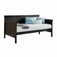 Sturdy Wooden Daybed, Black - AMF-39095