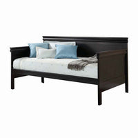 Sturdy Wooden Daybed, Black - AMF-39095