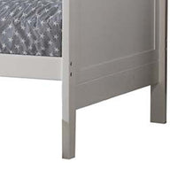 Piya Transitional Wooden Day Bed with Beveled Edges, White - AMF-39100