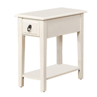 Smart Looking Side Table, White - AMF-80513
