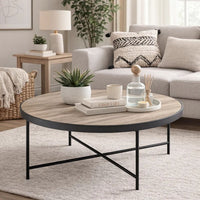 BM156782 Charming Coffee Table, Weathered Oak Brown