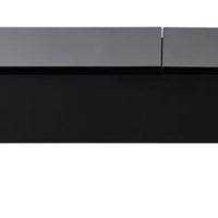 BM185789 Wooden Coffee Table With Lift Top Storage Space, Black