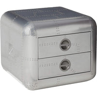 Brancaster End Table, Aluminum - AMF-82182