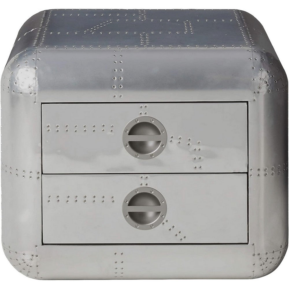 Brancaster End Table, Aluminum - AMF-82182