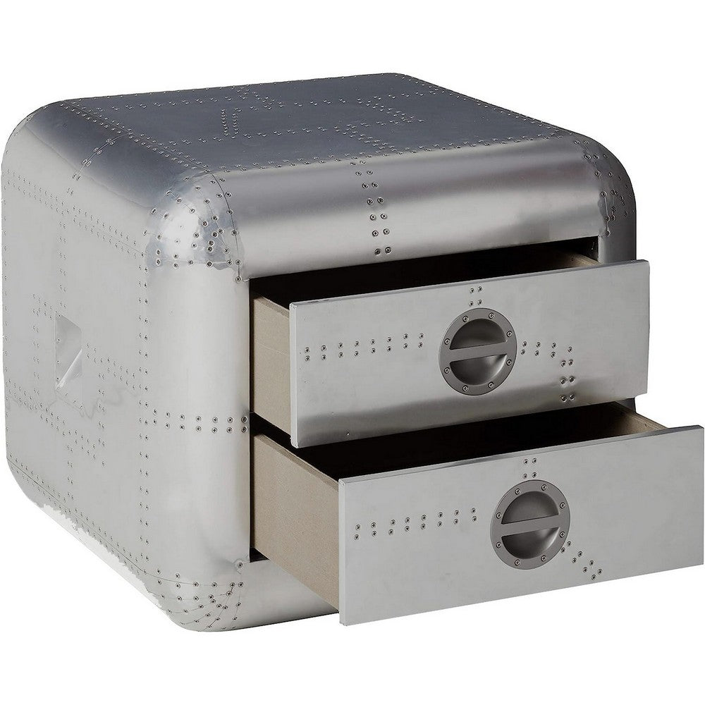 Brancaster End Table, Aluminum - AMF-82182