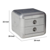 Brancaster End Table, Aluminum - AMF-82182