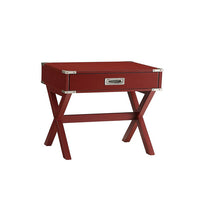 Babs End Table, Red - AMF-82820
