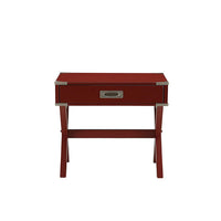 Babs End Table, Red - AMF-82820