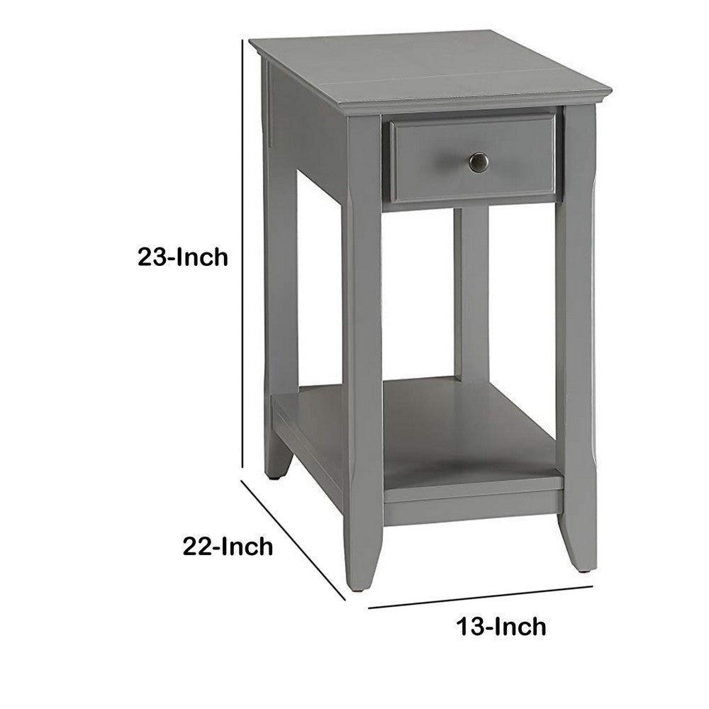Astonishing Side Table, Gray - AMF-82838