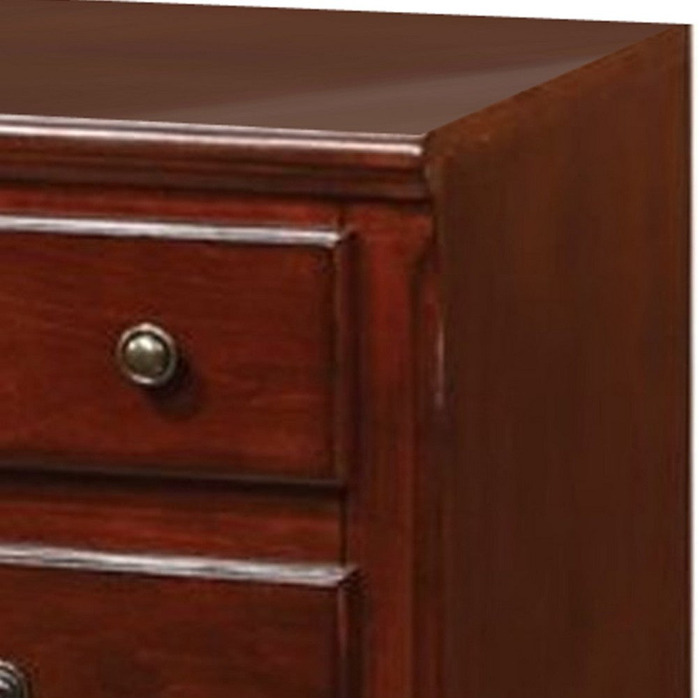 Trendy TV Stand, Cherry Brown - AMF-91113