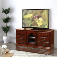 Trendy TV Stand, Cherry Brown - AMF-91113
