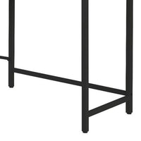 L Shape Computer Desk with CPU Holder and Casters, Brown - BM251294