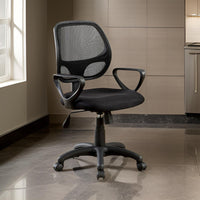 BM122989 Sherman Contemporary Style Office Chair, Black