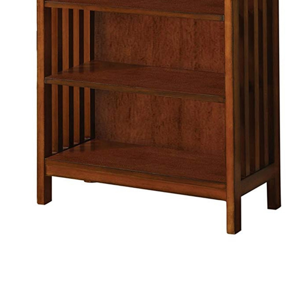 Valencia I Traditional Media Shelf, Antique Oak - BM123059