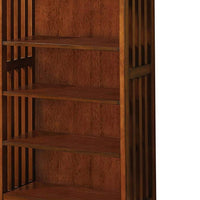 Valencia I Traditional Media Shelf, Antique Oak - BM123059