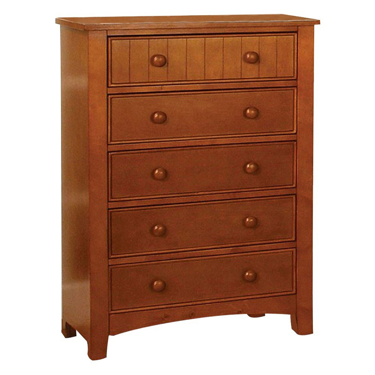 Commodious Transitional Wooden Chest , Brown - BM123259