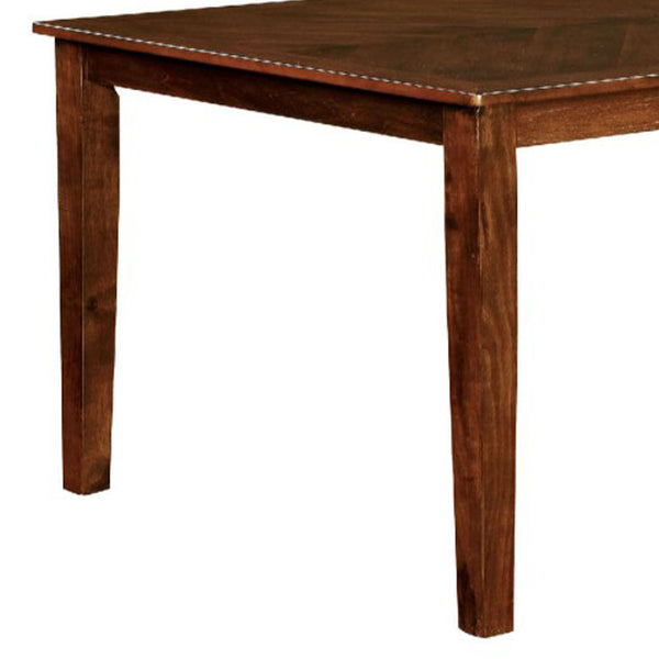 Hillsview I Transitional Dining Table, Brown Cherry-BM123400