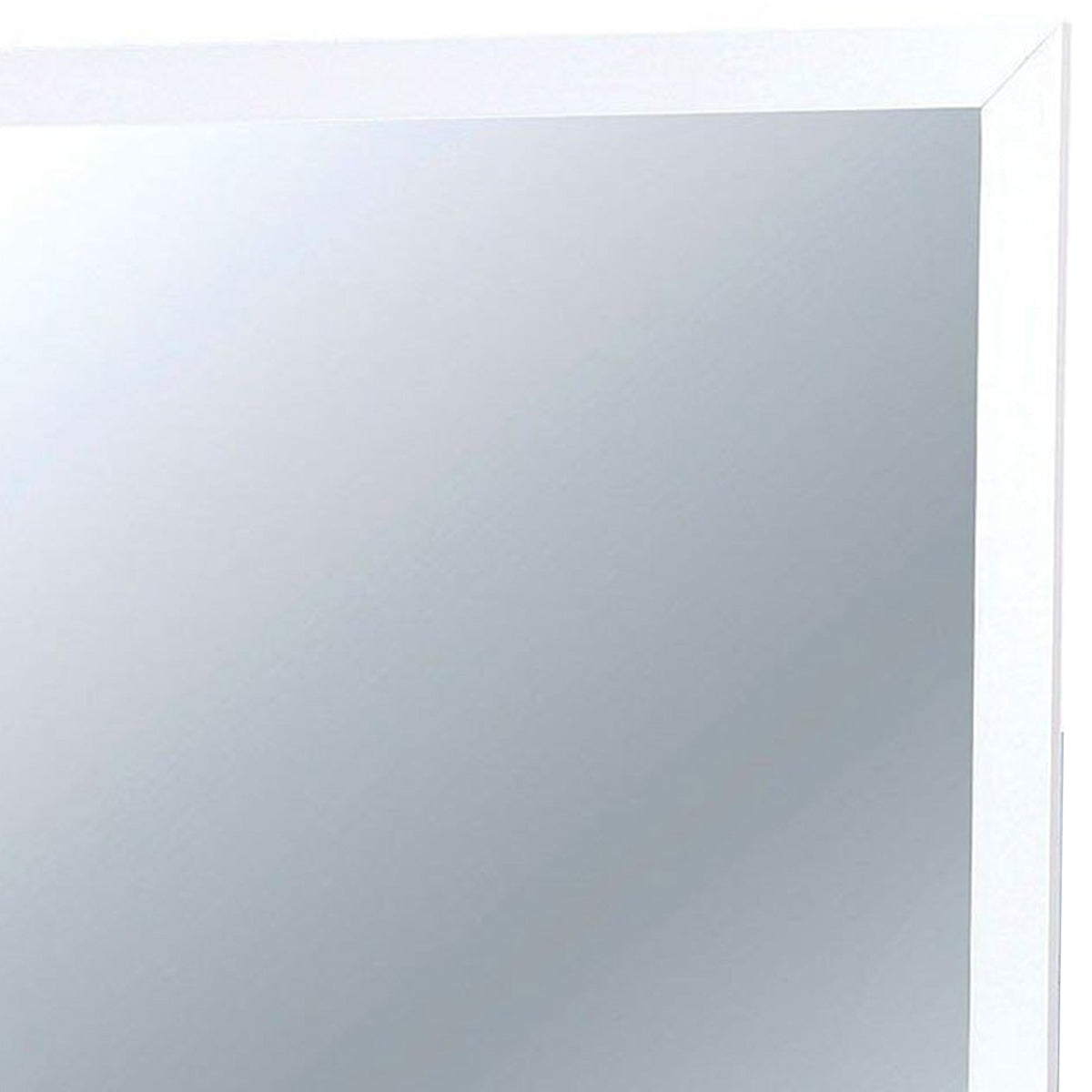 Lennart II White Rectangular Mirror - BM123543