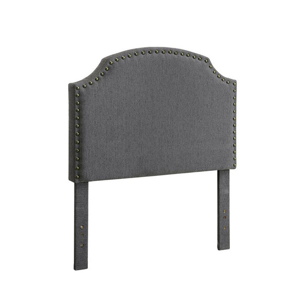 Hasselt Gray Twin Size Headboard - FOA-CM7880GY-HB-T