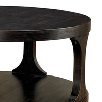 Carrie Transitional Coffee Table, Antique Black - BM123823