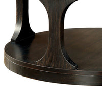 Carrie Transitional Coffee Table, Antique Black - BM123823