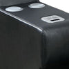 BM123867 Floria Contemporary Speaker Console, Black