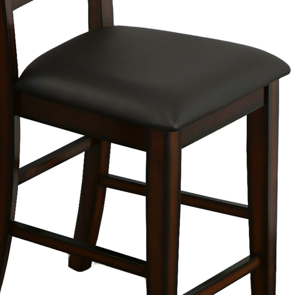 Dickinson II Cottage Counter Height Chair, Dark Cherry Finish, Set of 2 - BM131200