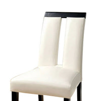 BM131300 Luminar Contemporary Side Chair, Black Finish, Set Of 2