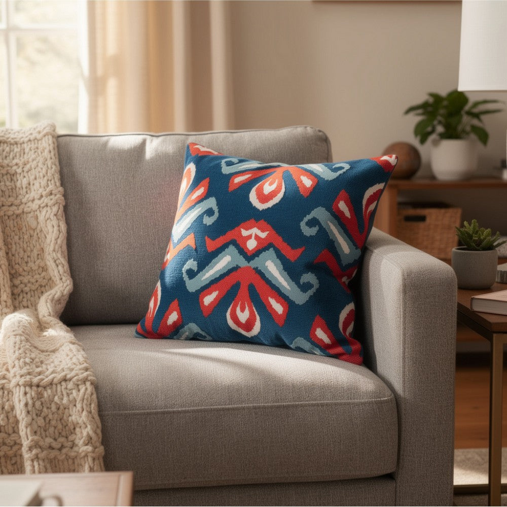 LALA Contemporary Small Pillow, Multicolor Finish, Set of 2 - BM131635