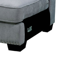 Skyler II Traditional Armless Chair, Gray Finish - BM131761