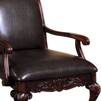 Sheffield Traditional Occasional Chair, Antique Dark Cherry - BM131911