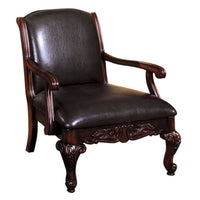 Sheffield Traditional Occasional Chair, Antique Dark Cherry - BM131911