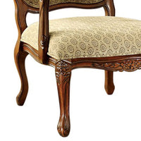 Quintus Traditional Accent Chair , Antique Oak - BM131918